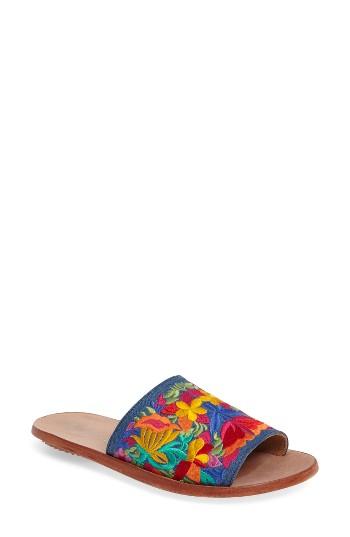 Women's Jeffrey Campbell Kumari Slide Sandal M - Blue