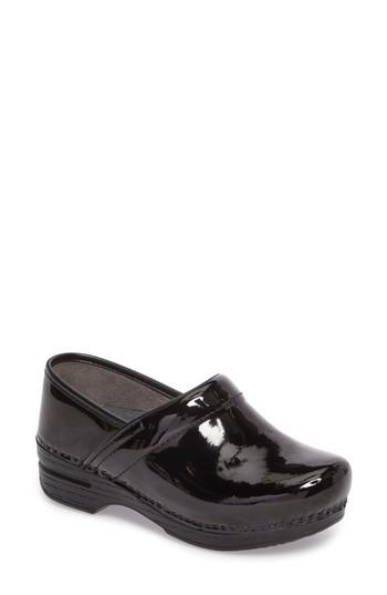 Women's Dansko Wide Pro Xp Clog .5-7us / 37eu M - Black