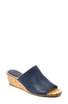 Women's Latigo Wedge Sandal M - Blue