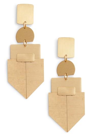 Women's David Aubrey Geometric Drop Earrings