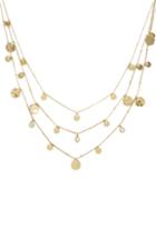 Women's Ettika Set Of 3 Disc Necklaces