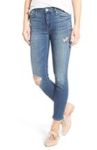 Women's Mother The Looker Crop Skinny Jeans - Blue