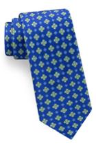 Men's Ted Baker London Lansbury Floral Silk Tie, Size - Blue