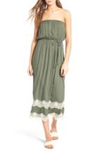 Women's Ella Moss Trinity Strapless Midi Dress - Green