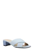 Women's J. Renee Cindee Slide Sandal .5 B - Blue