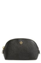 Tory Burch 'small Robinson' Leather Cosmetics Case