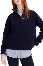 Women's J.crew Kay Lambswool Pullover Sweater, Size - Blue