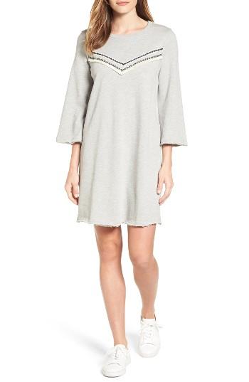 Women's Pleione Bell Sleeve Sweatshirt Dress