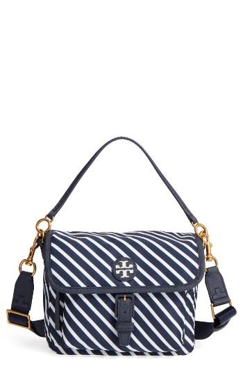 Tory Burch Scout Stripe Nylon Crossbody Bag -