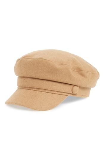 Women's Treasure & Bond Cabbie Baker Boy Cap - Brown