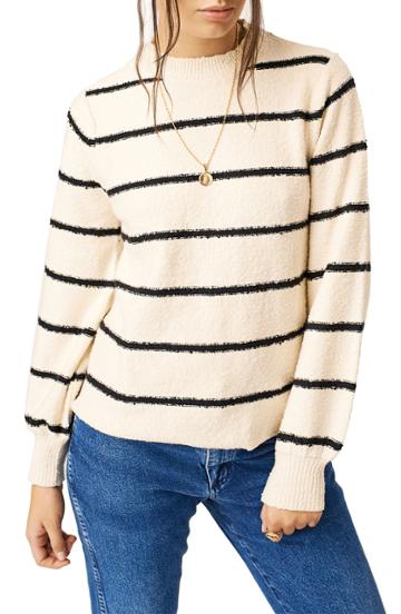 Women's Stone Row Foiled Again Stripe Sweater