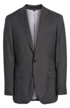 Men's J.crew Ludlow Slim Fit Four Season Stretch Wool Suit Jacket R - Grey