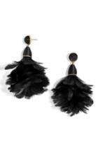 Women's Baublebar Parisian Feather Tassel Drop Earrings