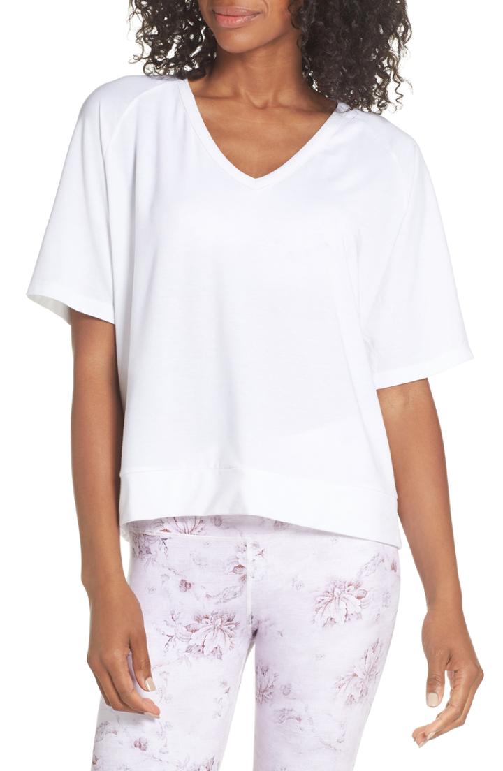 Women's Varley Slit Back Tee - White