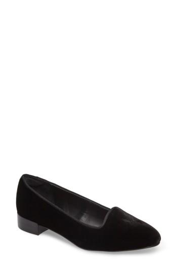 Women's Isola Casoria Smoking Slipper .5 M - Black