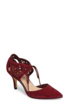 Women's Bella Vita Demi Lace D'orsay Pump N - Burgundy