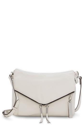 Vince Camuto Alder Leather Crossbody Bag - Grey