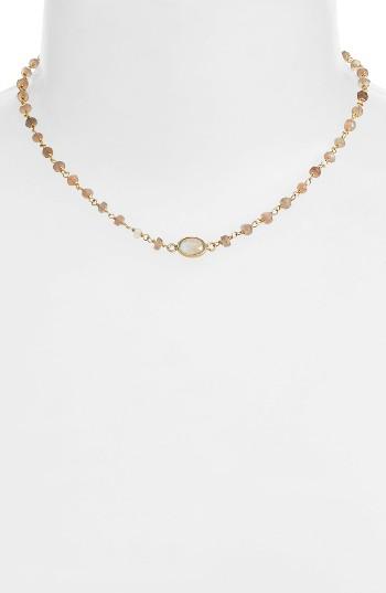 Women's Ela Rae Libi Semiprecious Stone Collar Necklace