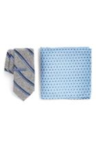 Men's The Tie Bar Spirit Stripe Box Set, Size - Blue