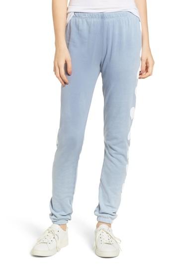Women's Wildfox Heart Of Hearts Sweatpants - Blue