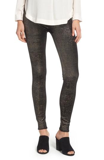 Women's Spanx Velvet Shine Leggings - Black
