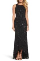 Women's Adrianna Papell Sequin High/low Gown