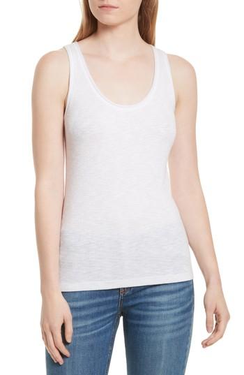Women's Rag & Bone/jean Lara Ribbed Tank - White