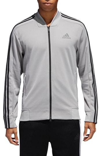 Men's Adidas Id Trek Track Jacket, Size - Grey