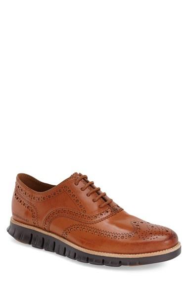 Men's Cole Haan 'zerogrand' Wingtip Oxford M - Brown