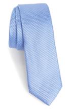 Men's Nordstrom Men's Shop Hammond Neat Silk Tie, Size - Blue