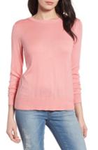 Women's Halogen Bow Back Sweater - Pink