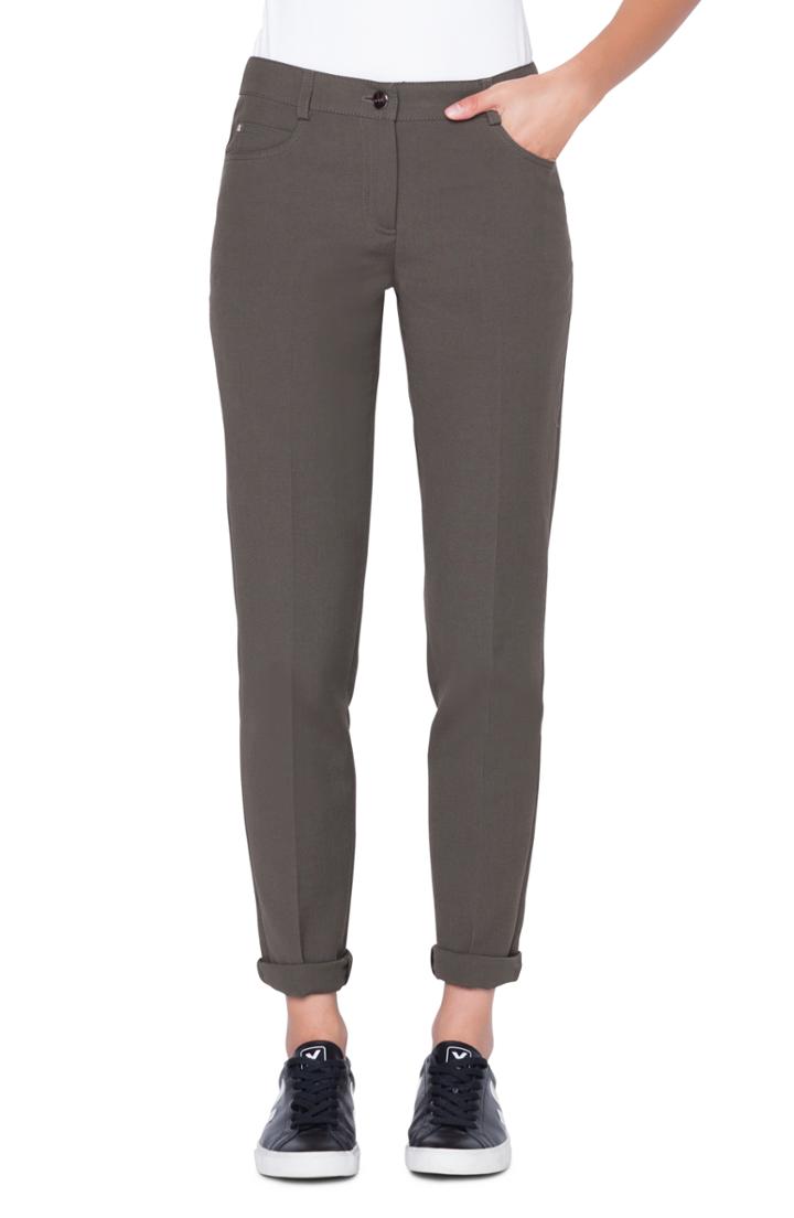 Women's Akris Magda Double Face Pants - Grey