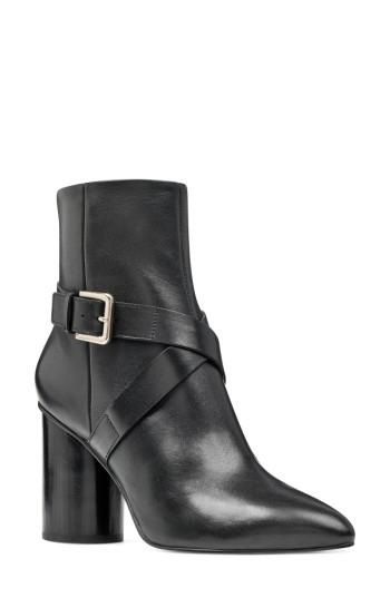 Women's Nine West Cavanagh Pointy Toe Bootie .5 M - Black