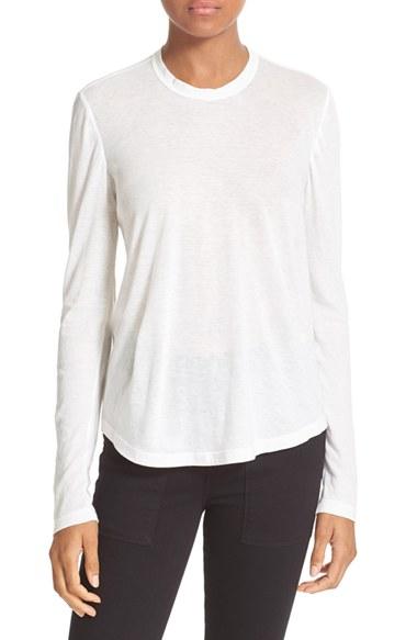 Women's A.l.c. Natie Open Back Tee - White