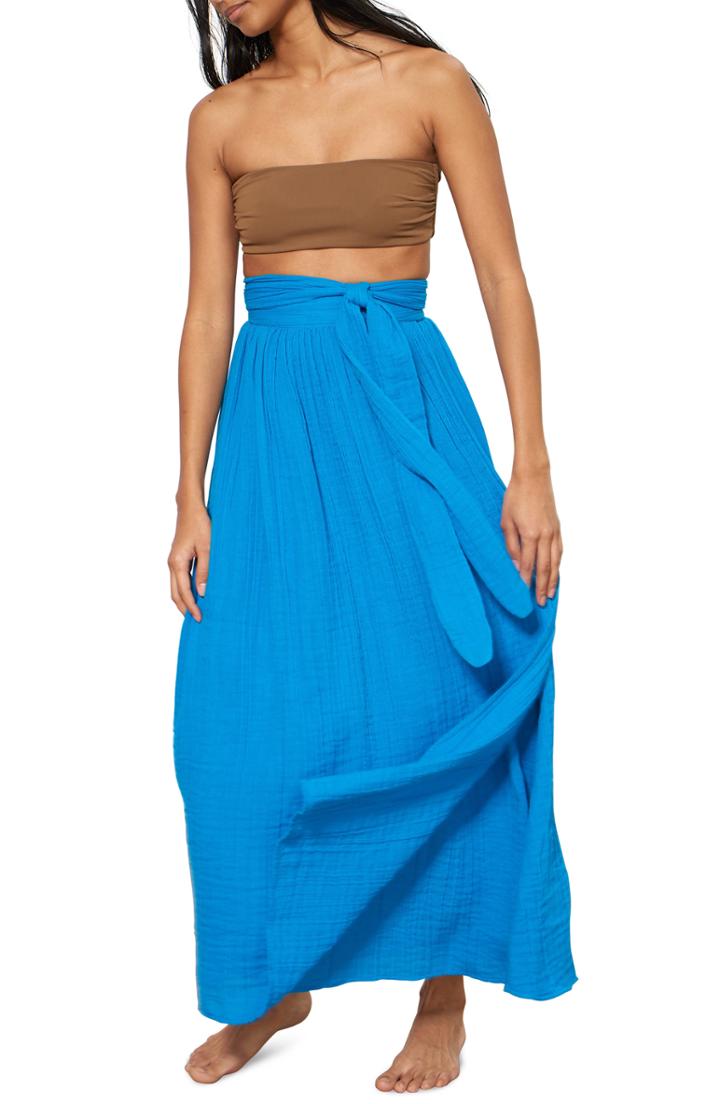 Women's Elan Smocked Waist Cover-up Pants