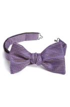 Men's Eton Geometric Silk Bow Tie