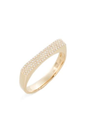 Women's Ef Collection Jumbo Diamond Bar Ring