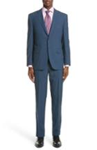 Men's Canali Classic Fit Striped Wool Suit