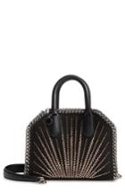 Stella Mccartney Mini Falabella Faux Leather Box Satchel - Black