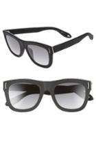 Men's Givenchy 7016/s 52mm Sunglasses - Black Rubber/ Grey Grad