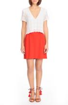 Women's Sezane Gloria Two-in-one Dress Us / 34 Fr - Red