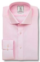 Men's Maker & Company Trim Fit Solid Dress Shirt 32/33 - Pink