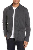 Men's James Perse Garment Dyed Field Jacket (xs) - Grey
