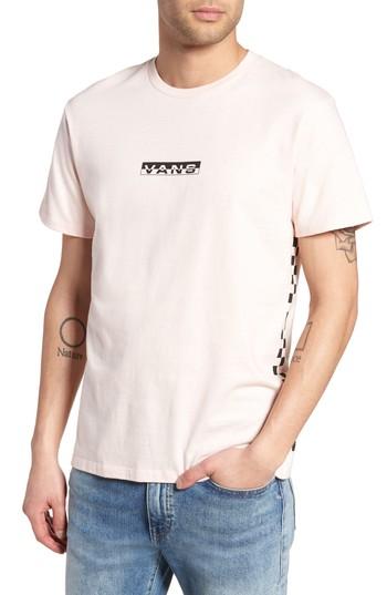 Men's Vans Classic Checkmate T-shirt - Pink