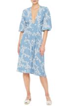Women's Faithfull The Brand Chloe Floral Print Midi Dress - Blue