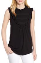 Women's Everleigh Lace Inset Tank Top - Black
