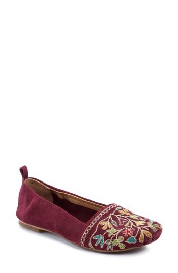 Women's Latigo Bliss Embroidered Flat .5 M - Purple