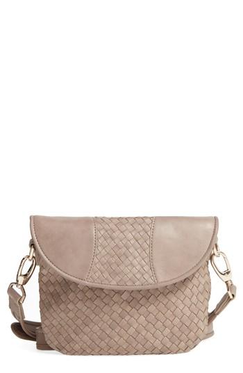 Robert Zur Nola Woven Leather Crossbody - Metallic