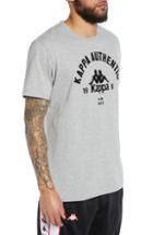 Men's Kappa Active Authentic Bzalaya Logo T-shirt - Black