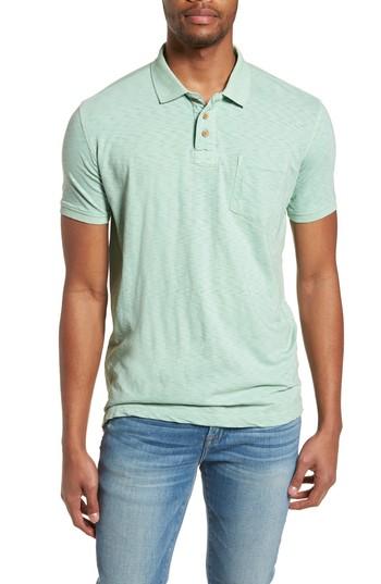 Men's Vintage 1946 Slub Polo - Green
